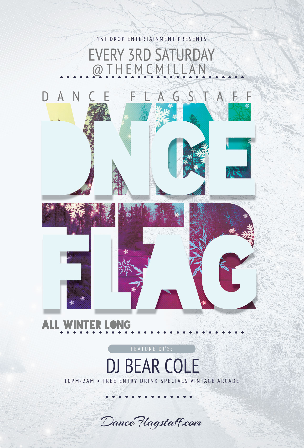 Dance Flagstaff winter residency flyer