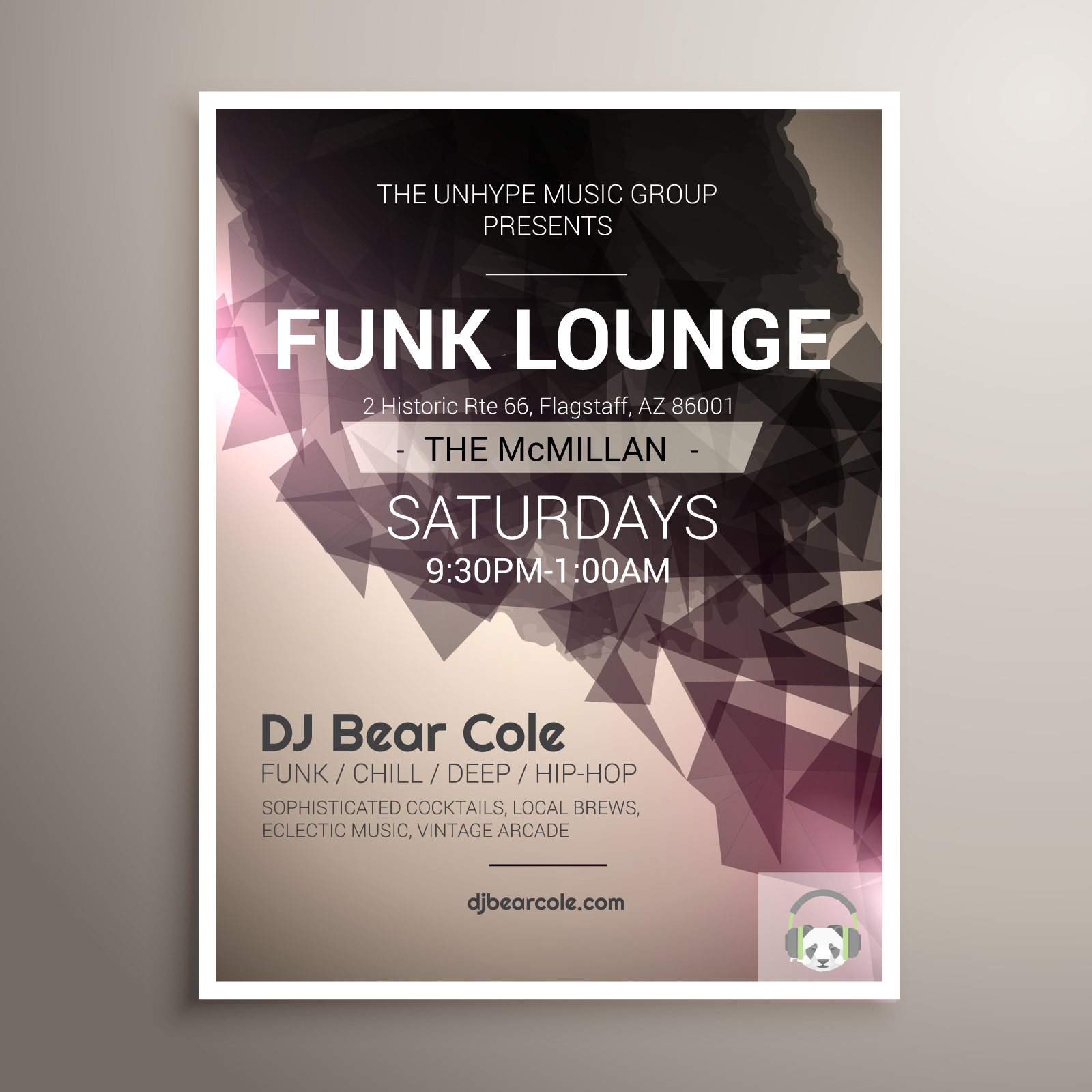 Funk Lounge at The McMillan flyer